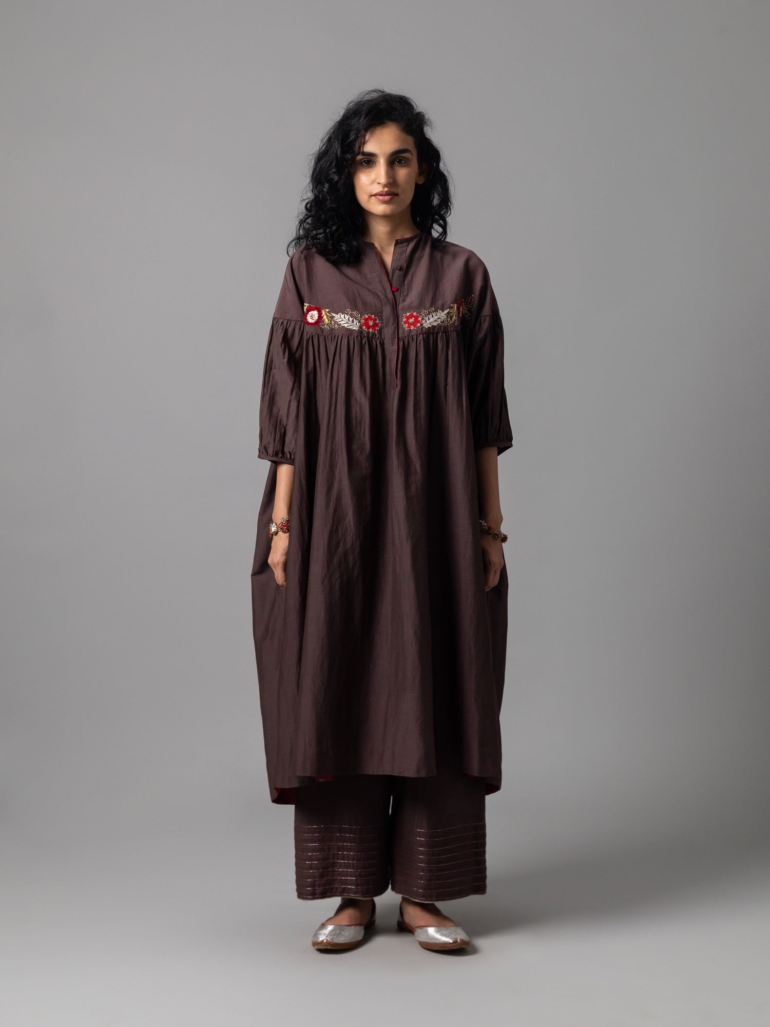 Nigora Brown Dress