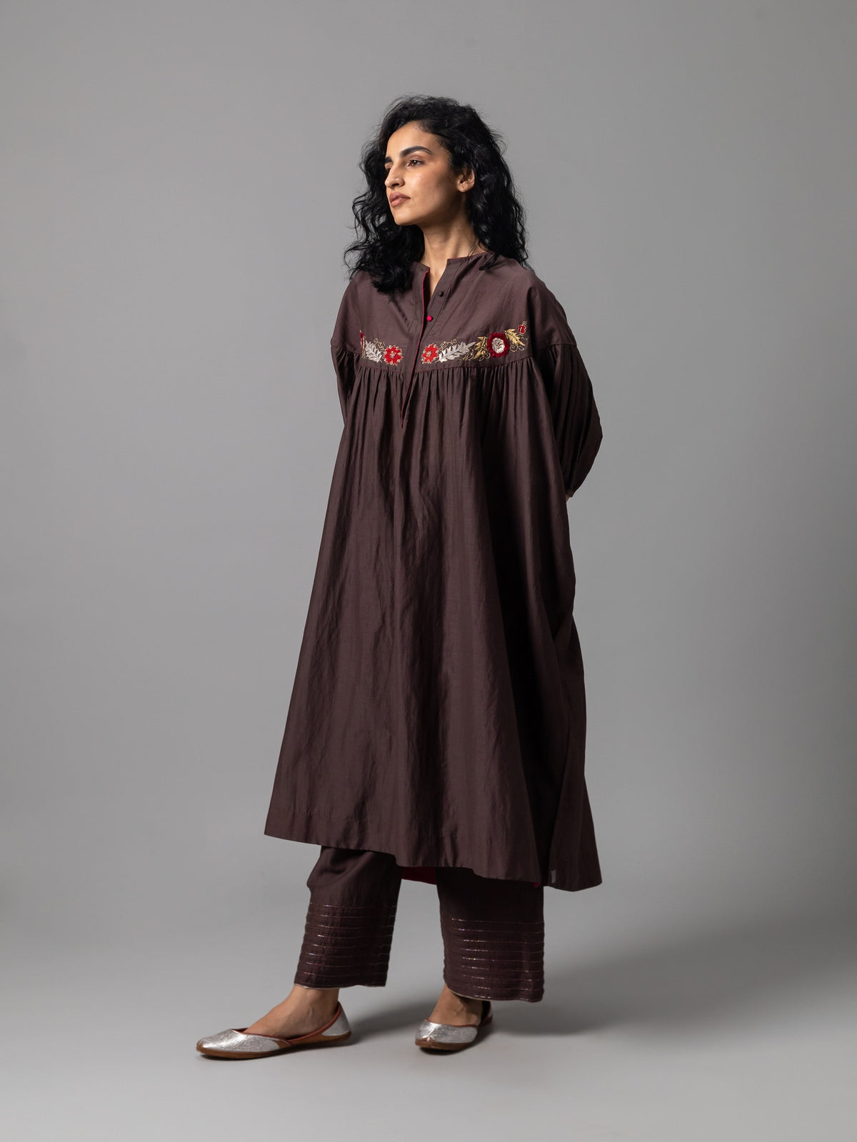 Nigora Brown Dress