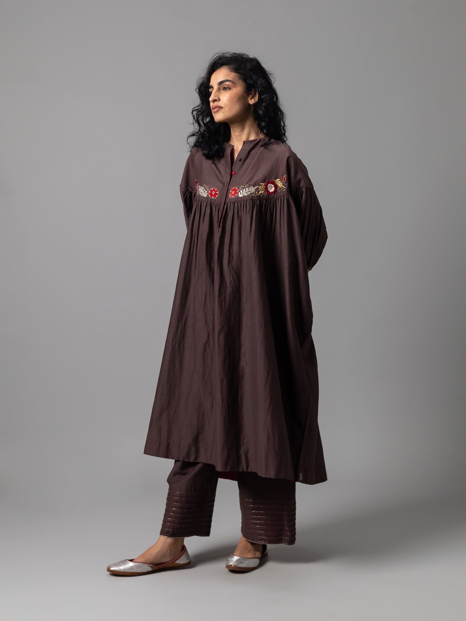 Nigora Brown Dress