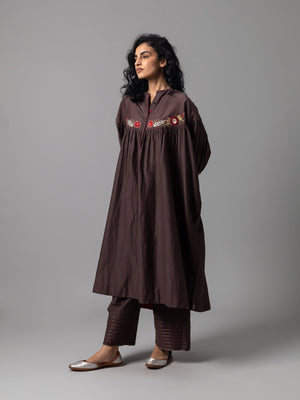 Nigora Brown Dress