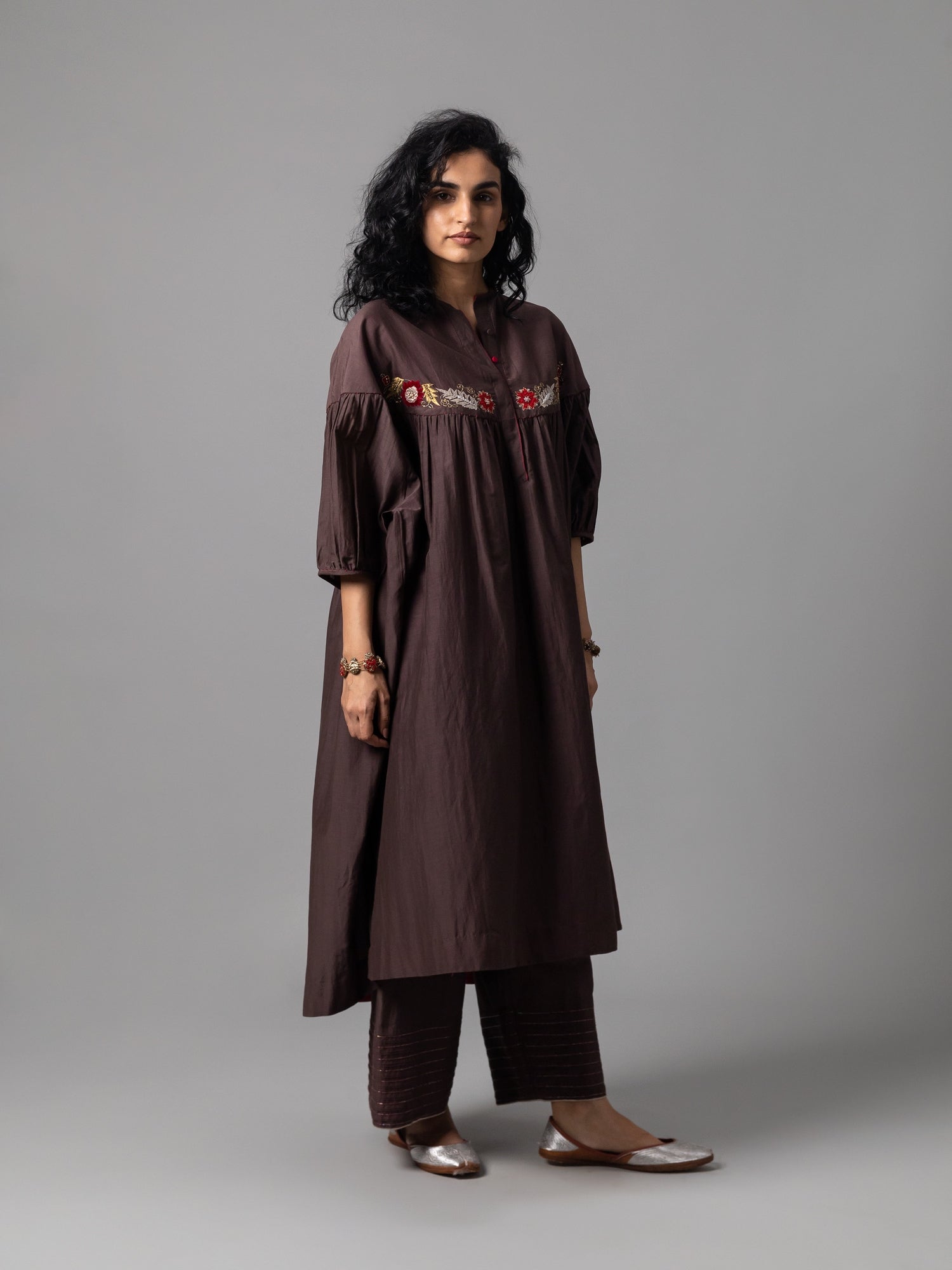 Nigora Brown Dress