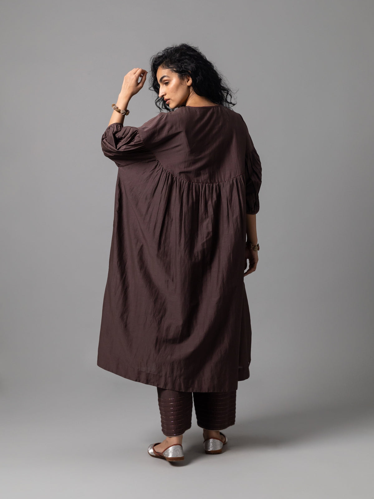 Nigora Brown Dress