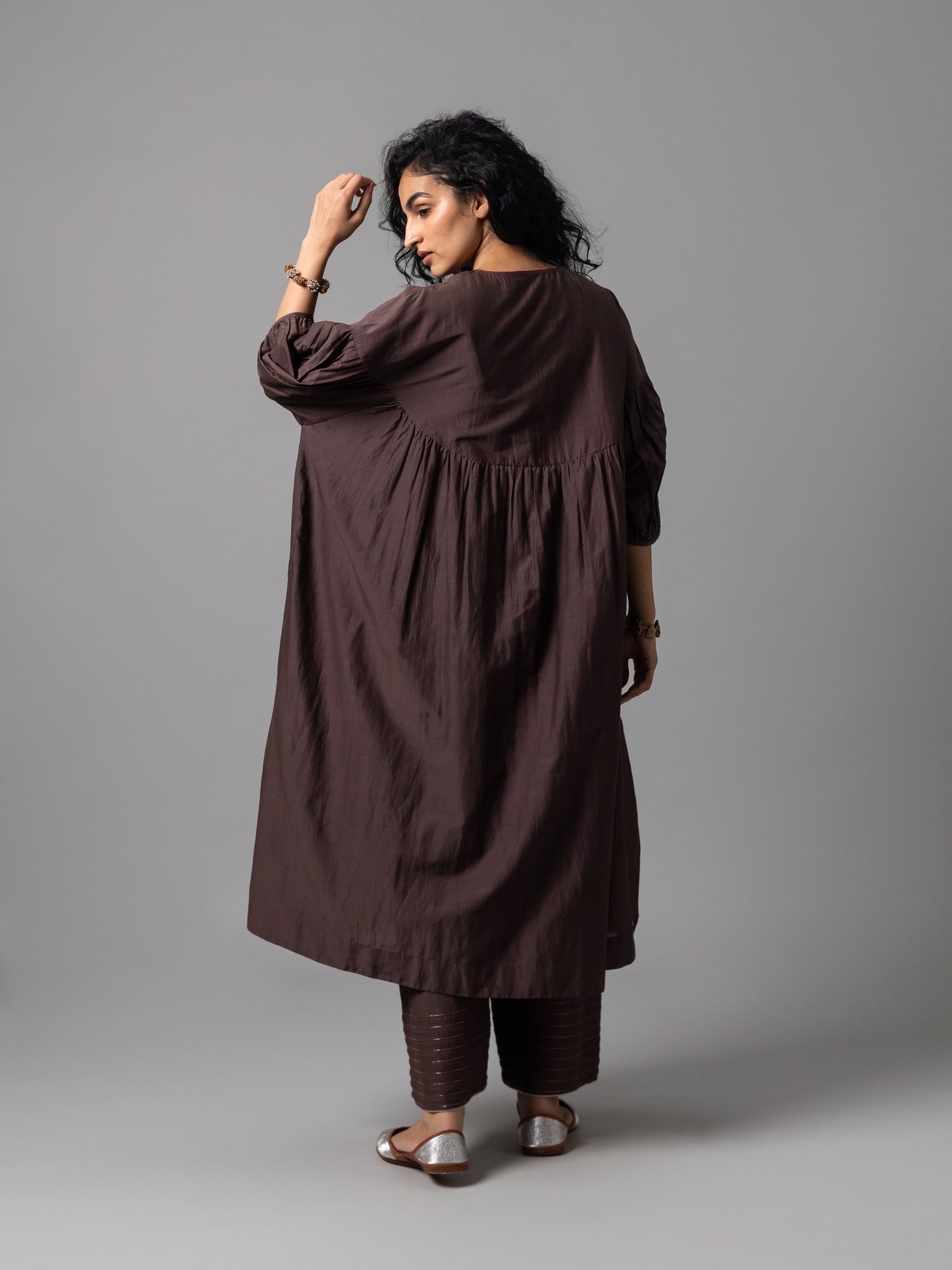 Nigora Brown Dress