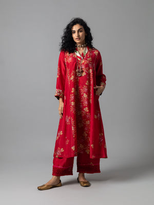 Atirgul Red Kurta