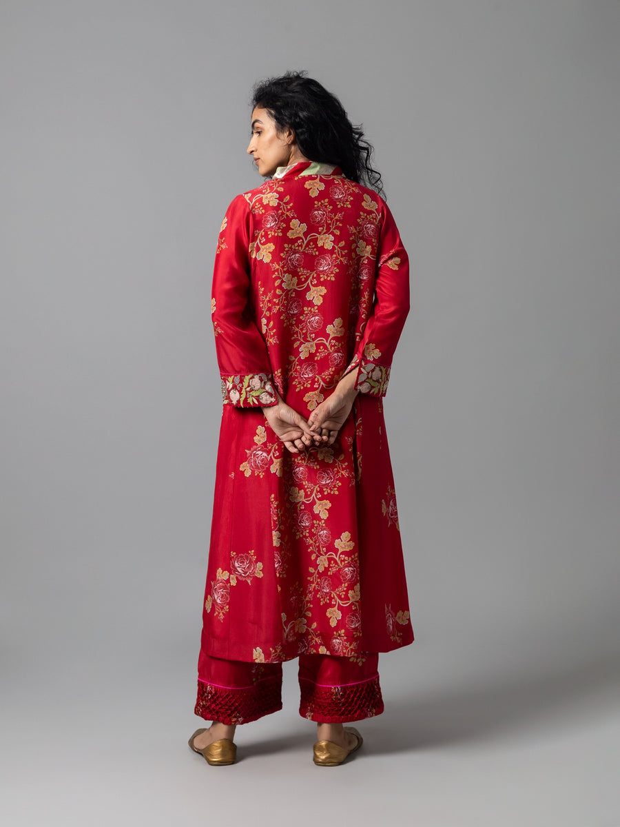 Atirgul Red Kurta