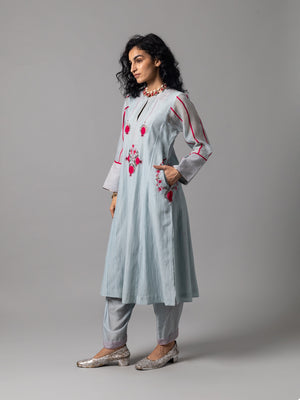 Falak Lt Blue Kurta