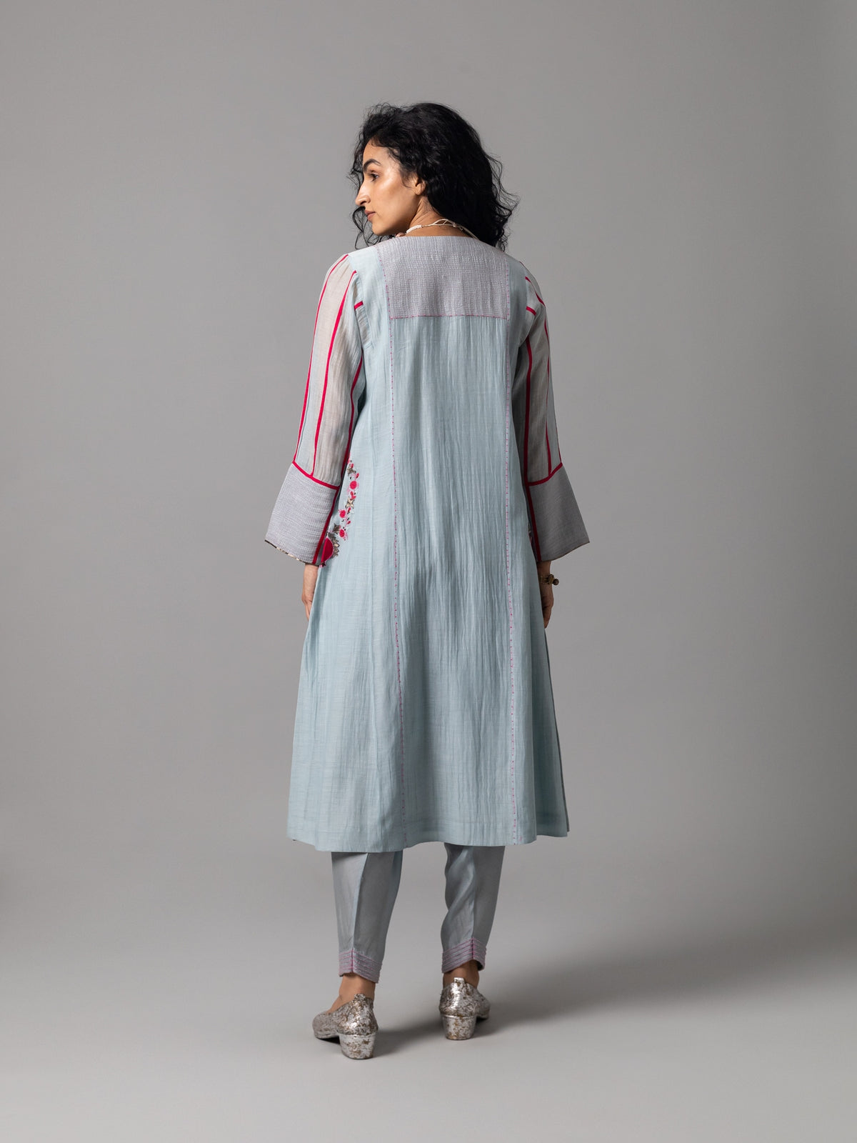 Falak Lt Blue Kurta