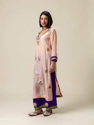 Anory Pink Kurta