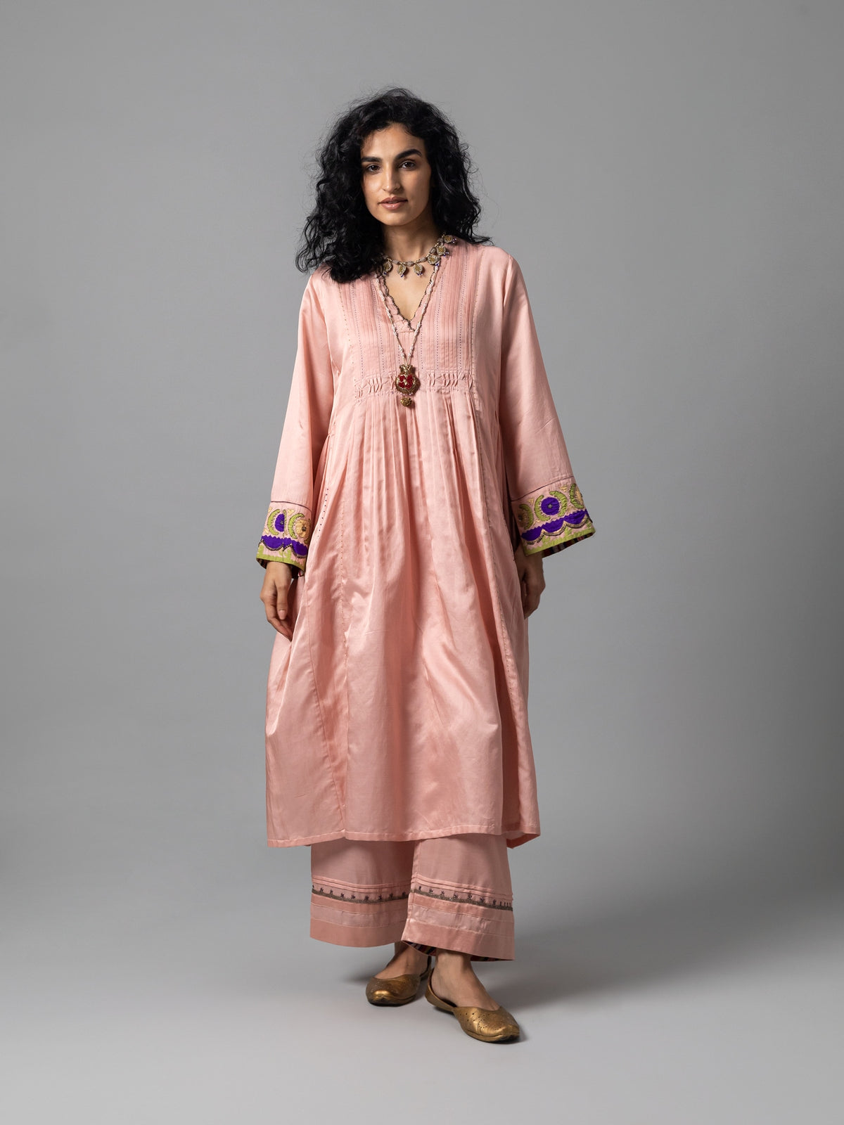 Barkamol Pink Kurta