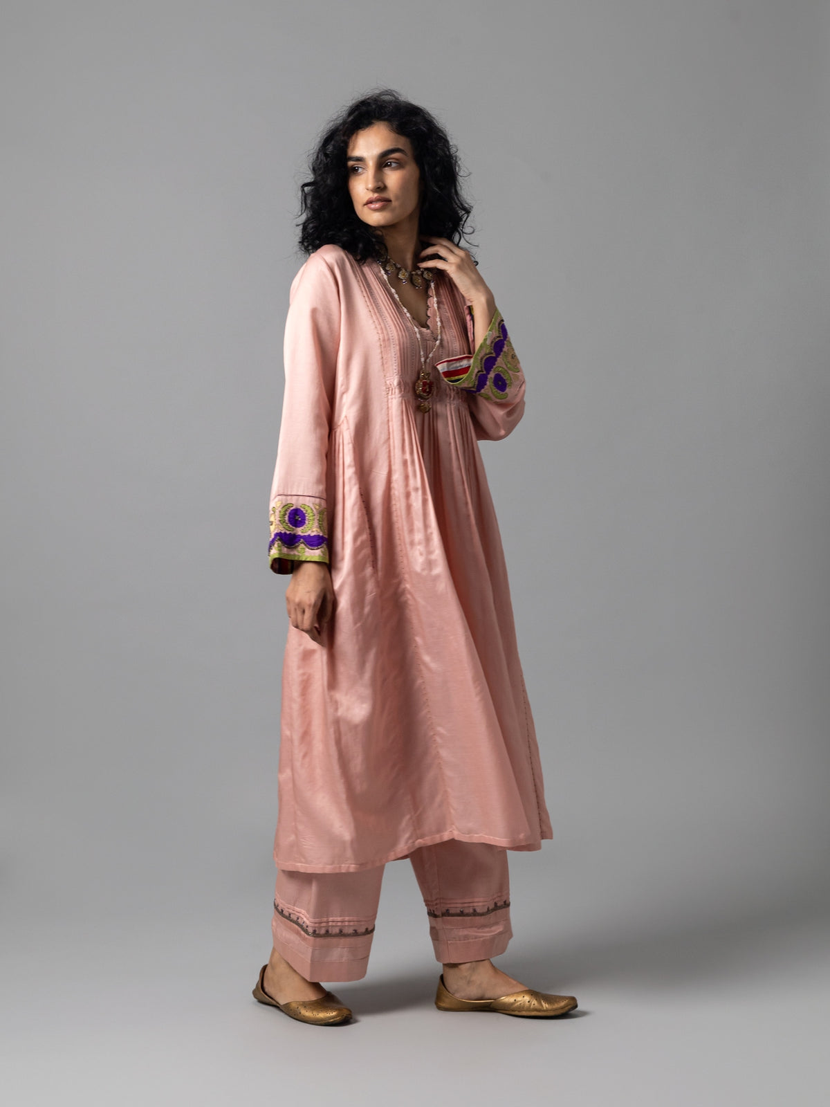 Barkamol Pink Kurta