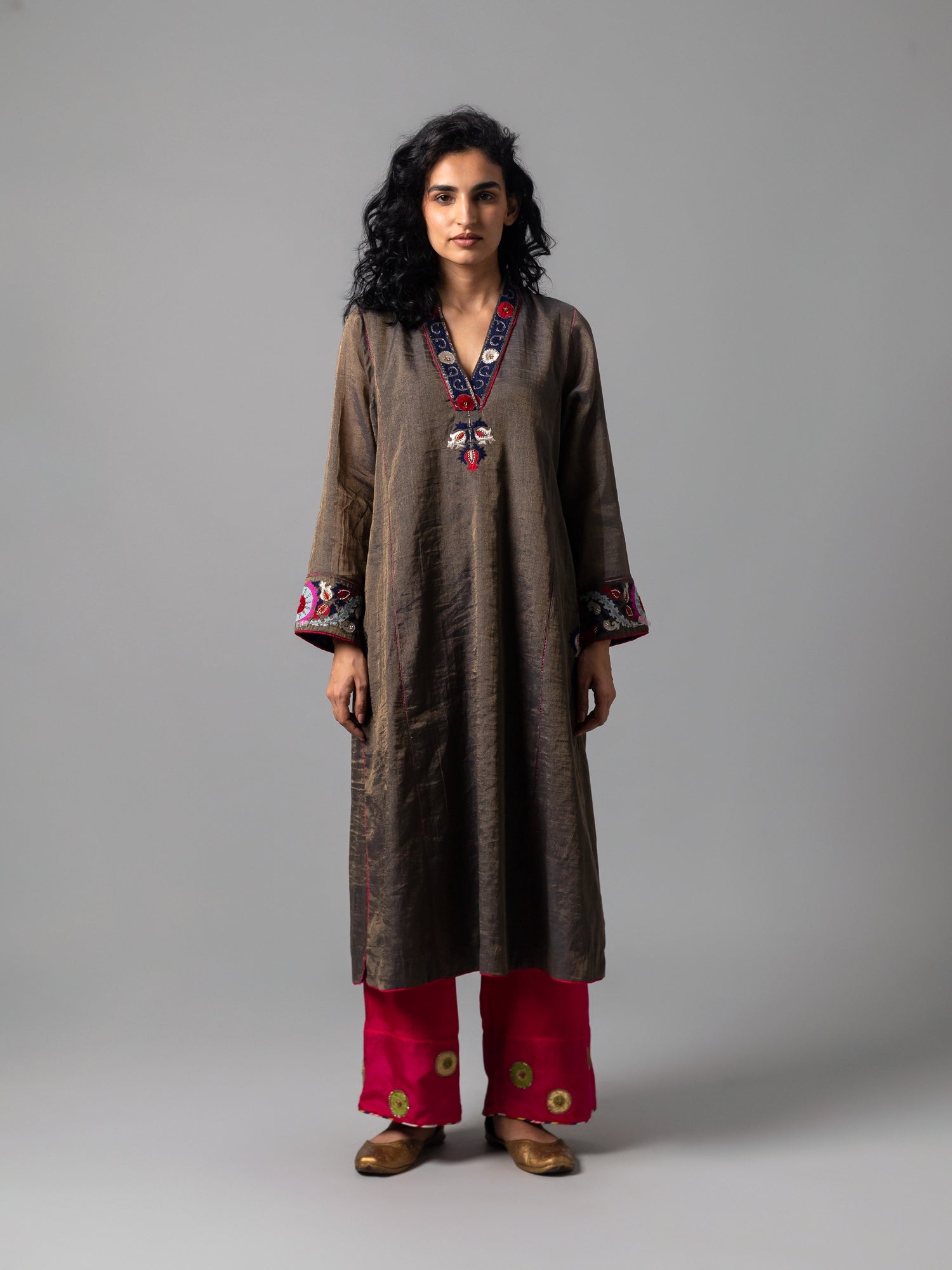 Shireen Indigo Kurta