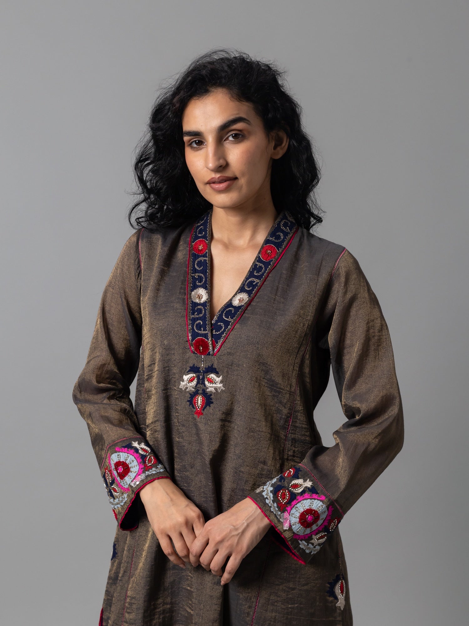 Shireen Indigo Kurta