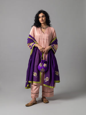 Binafsha Purple Dupatta