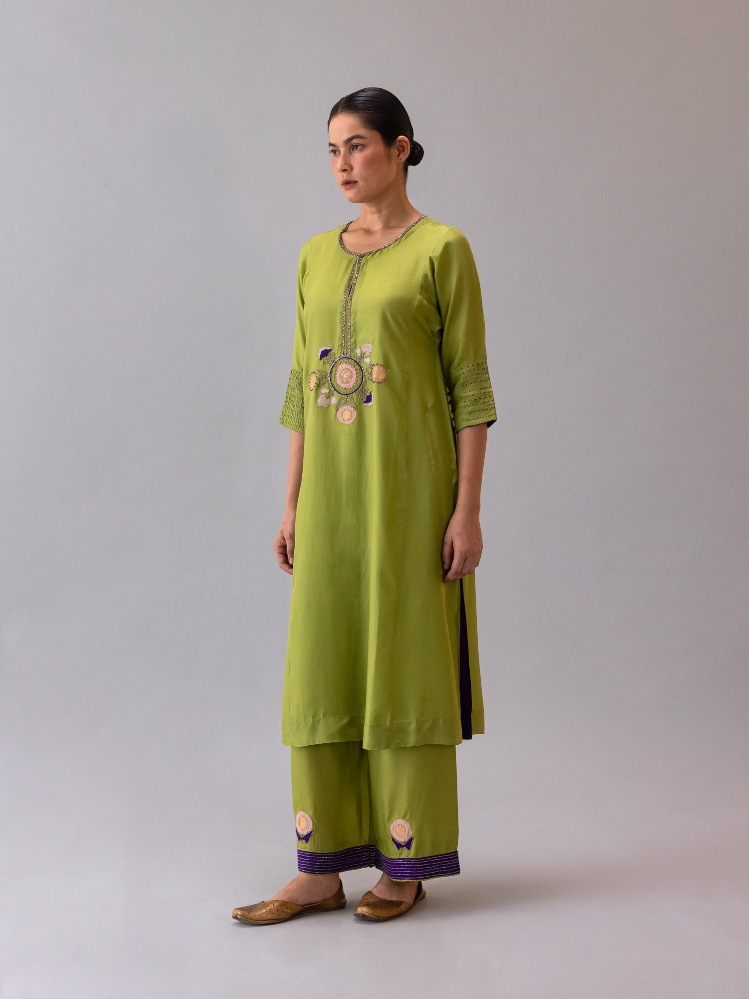 Guly Green Kurta