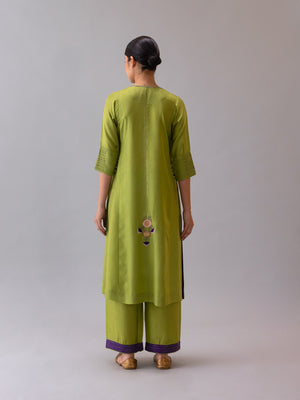 Guly Green Kurta
