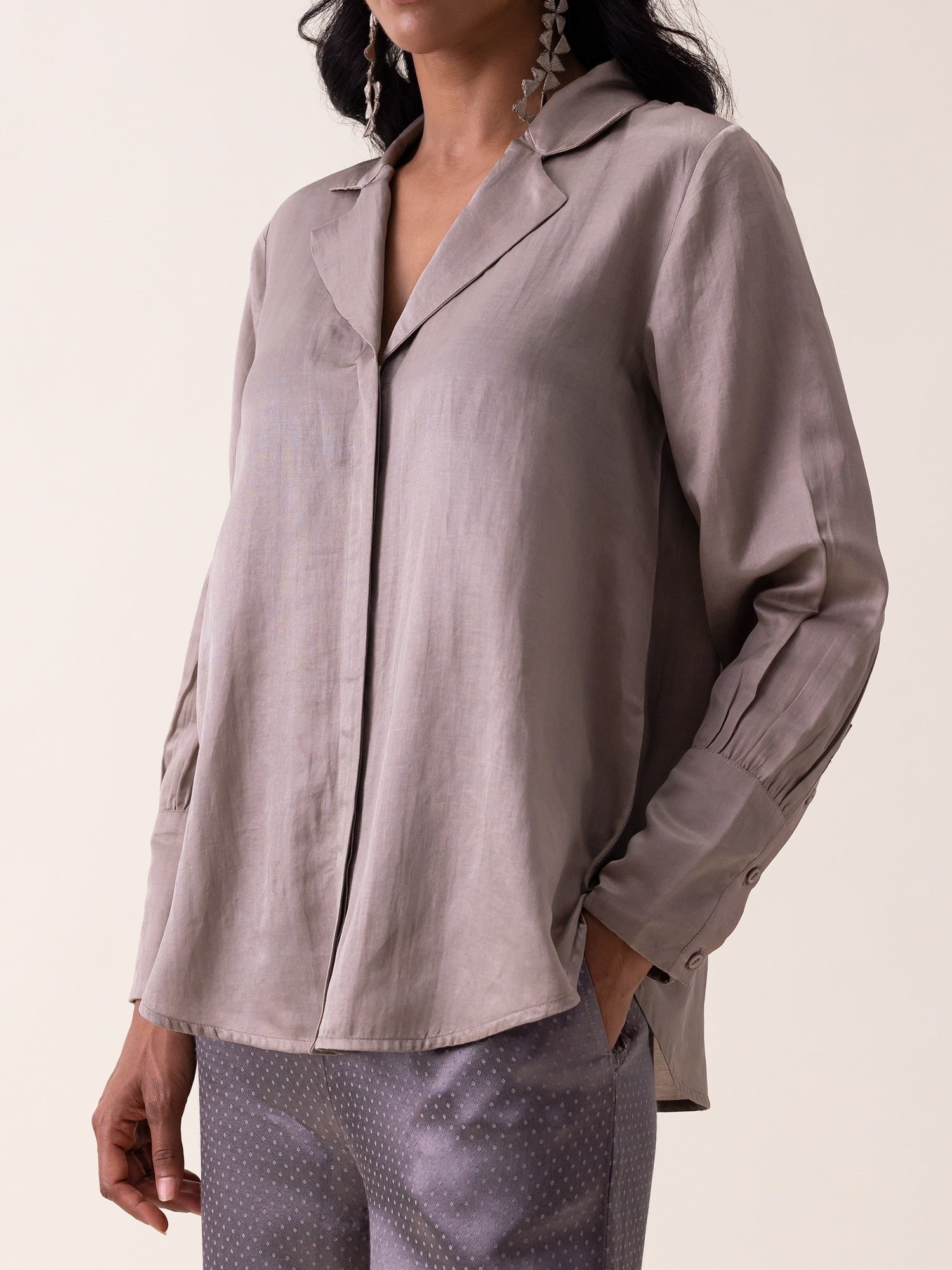Fio Shirt Grey Shirt