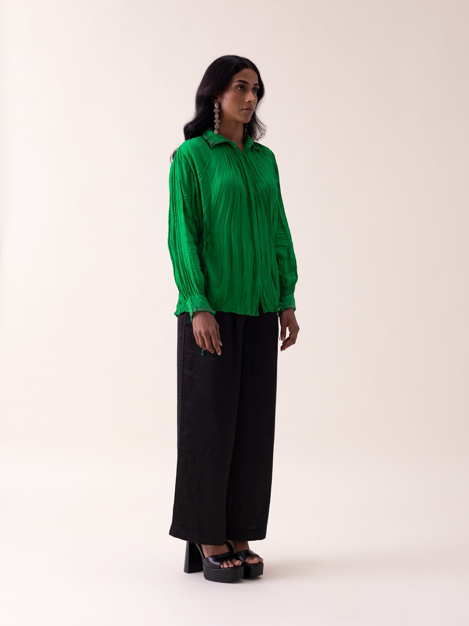 Georgiana Green Shirt