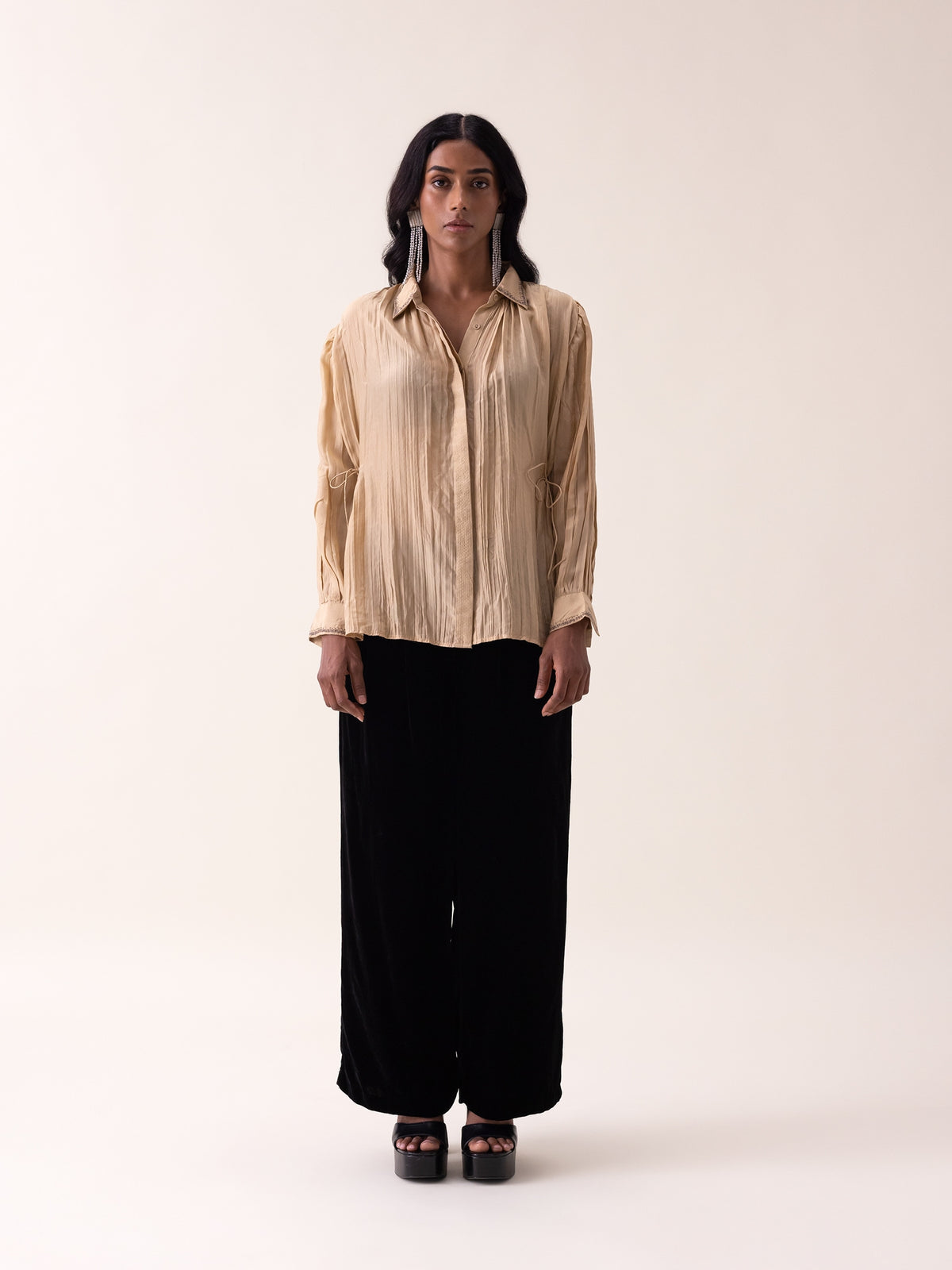 Georgiana Beige Shirt