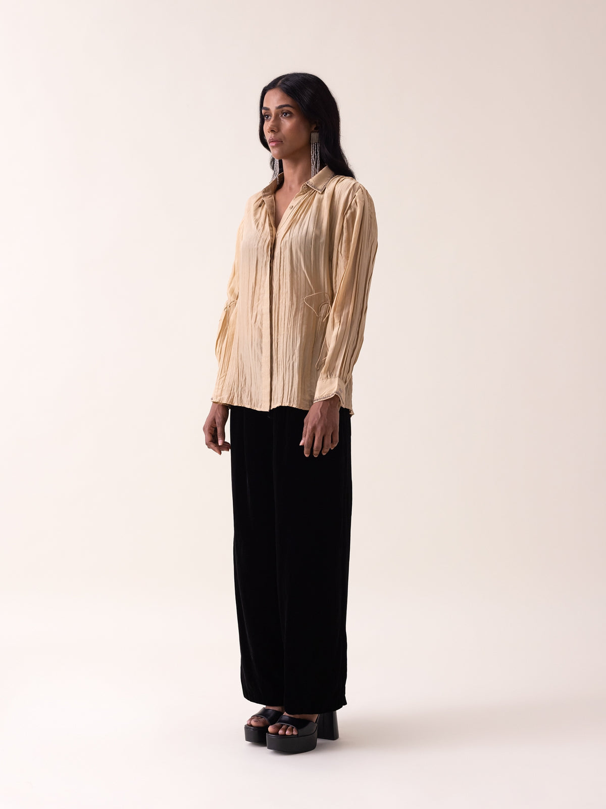 Georgiana Beige Shirt