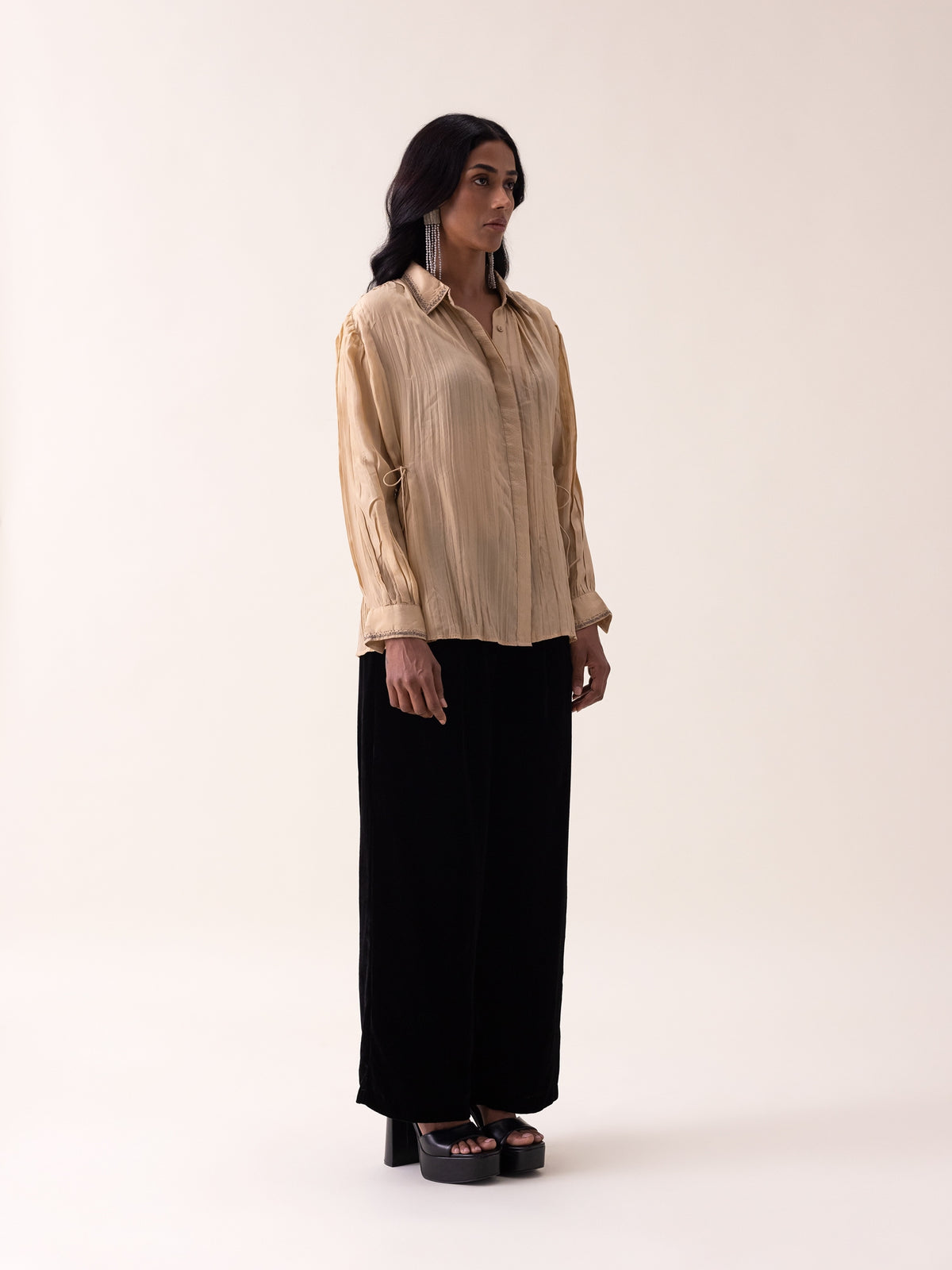 Georgiana Beige Shirt