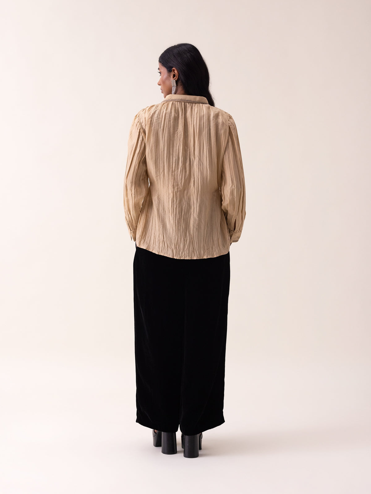 Georgiana Beige Shirt