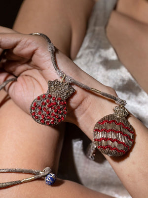 Wiona Red Gold Necklace