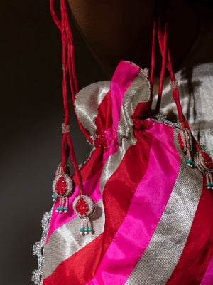 Kawee Pink Potli Bag