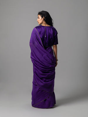 Shafaq Purple Saree