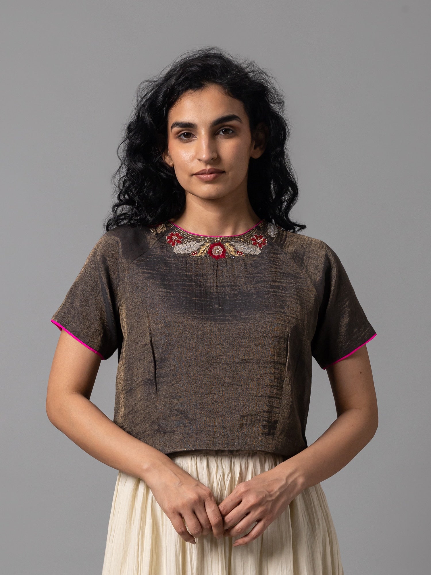 Gulkor Indigo Blouse