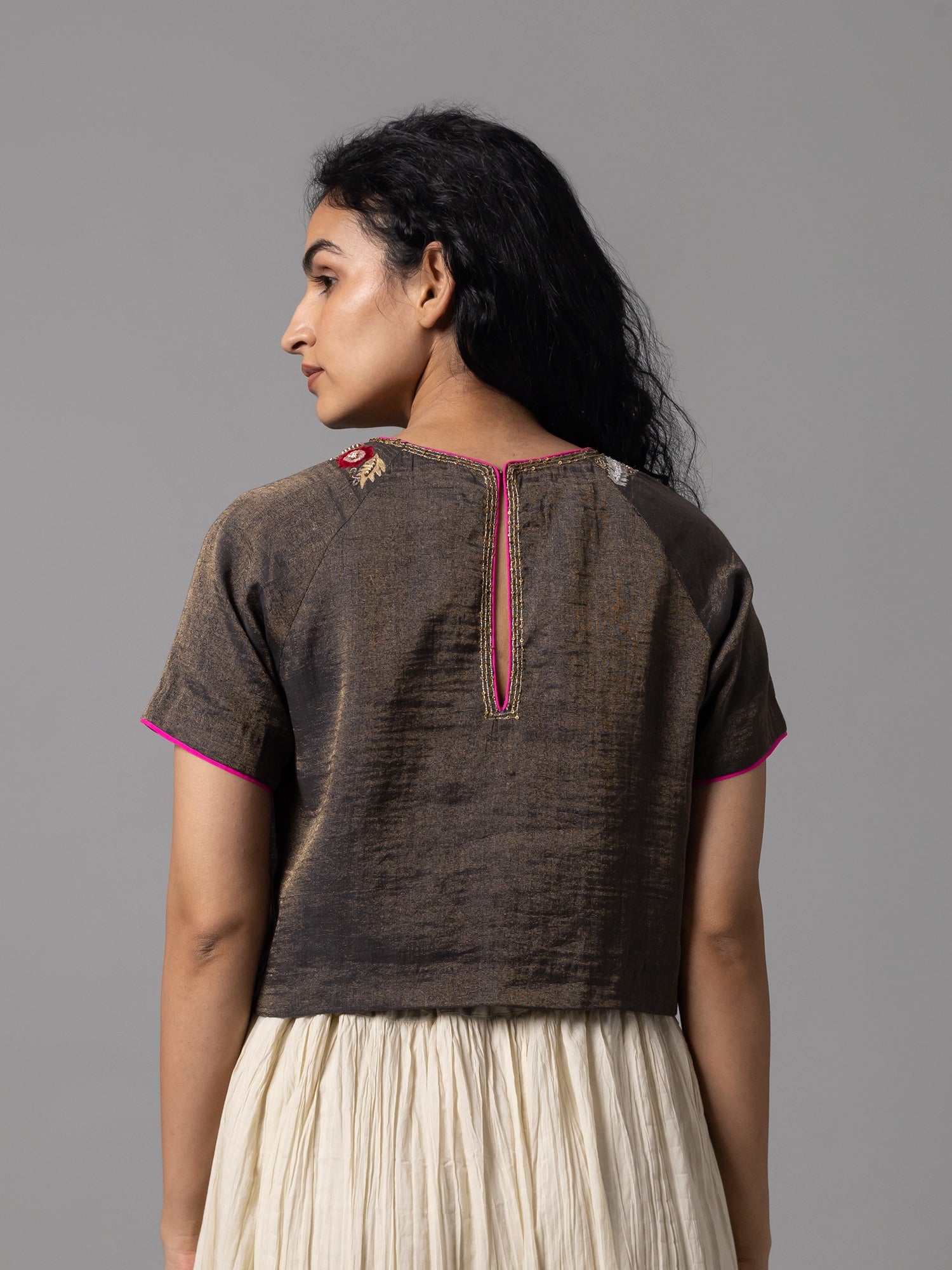 Gulkor Indigo Blouse