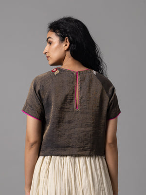 Gulkor Indigo Blouse