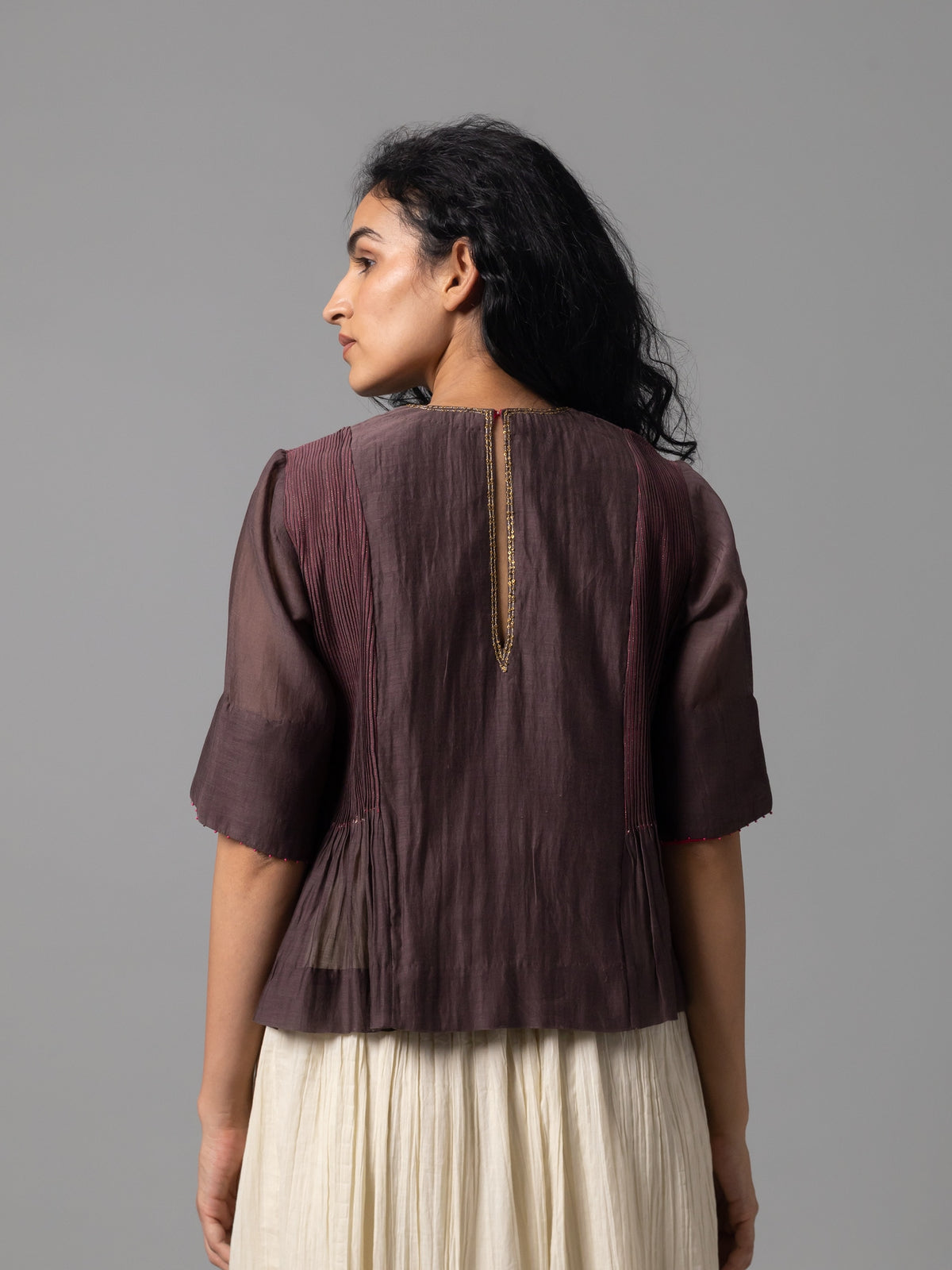 Gulduzi Brown Blouse