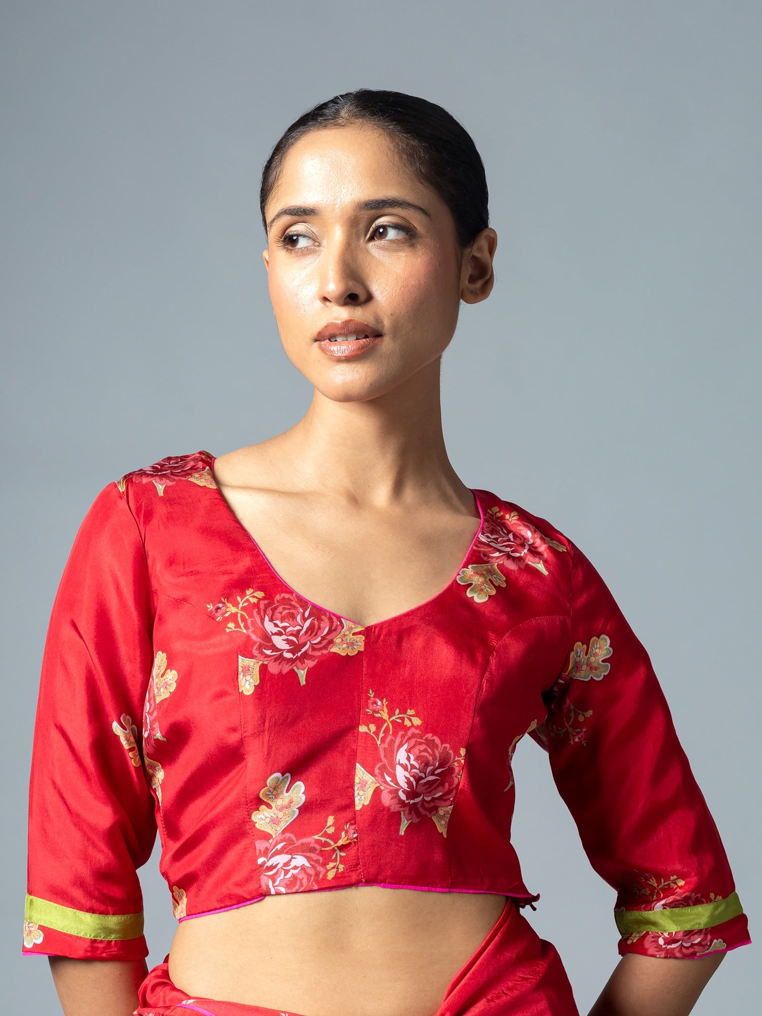 Yurma Red Blouse