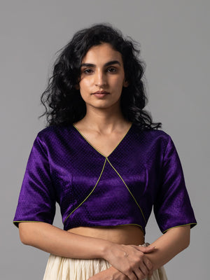 Tikma Purple Blouse