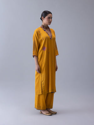 Joma Yellow Kaftan