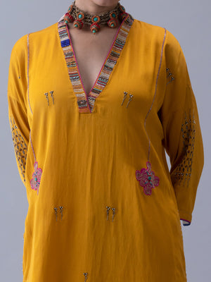 Joma Yellow Kaftan