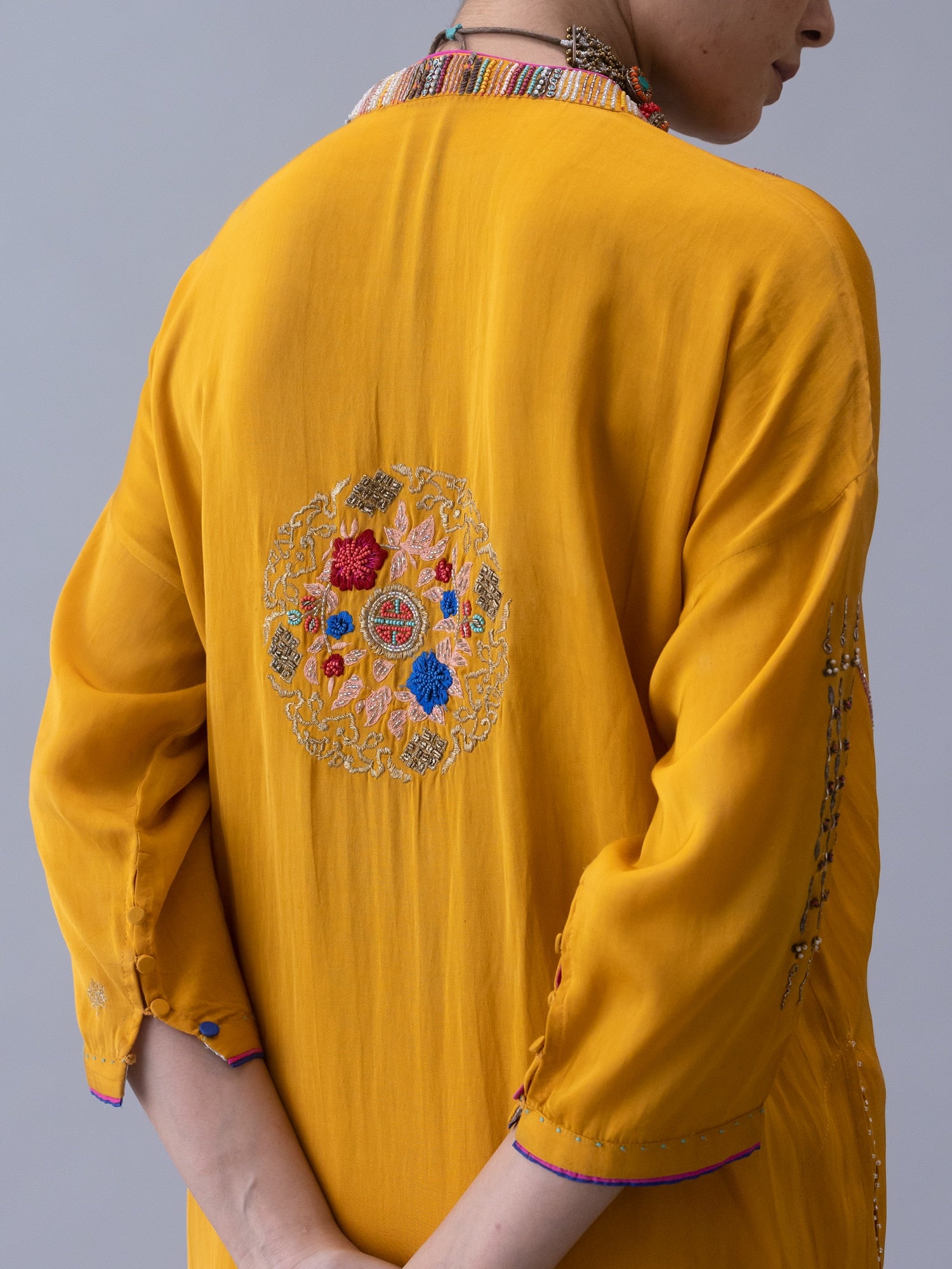 Joma Yellow Kaftan