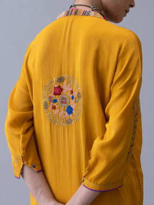 Joma Yellow Kaftan