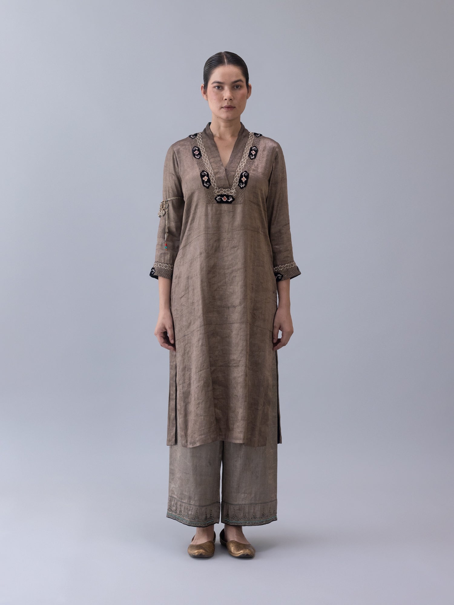 Gyatso Metallic Kurta