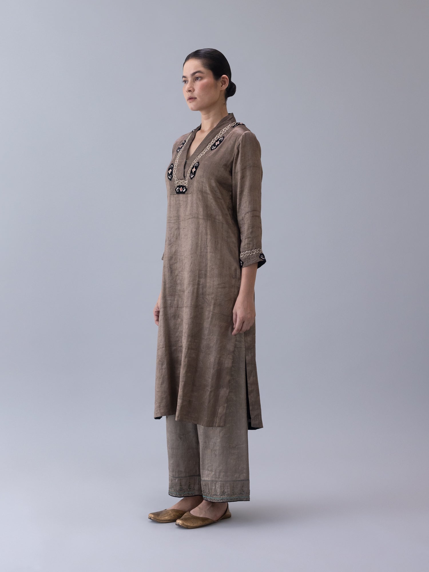 Gyatso Metallic Kurta