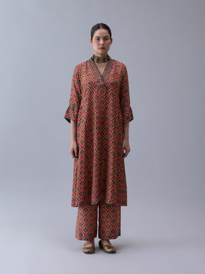 Khamtie Multi Kurta