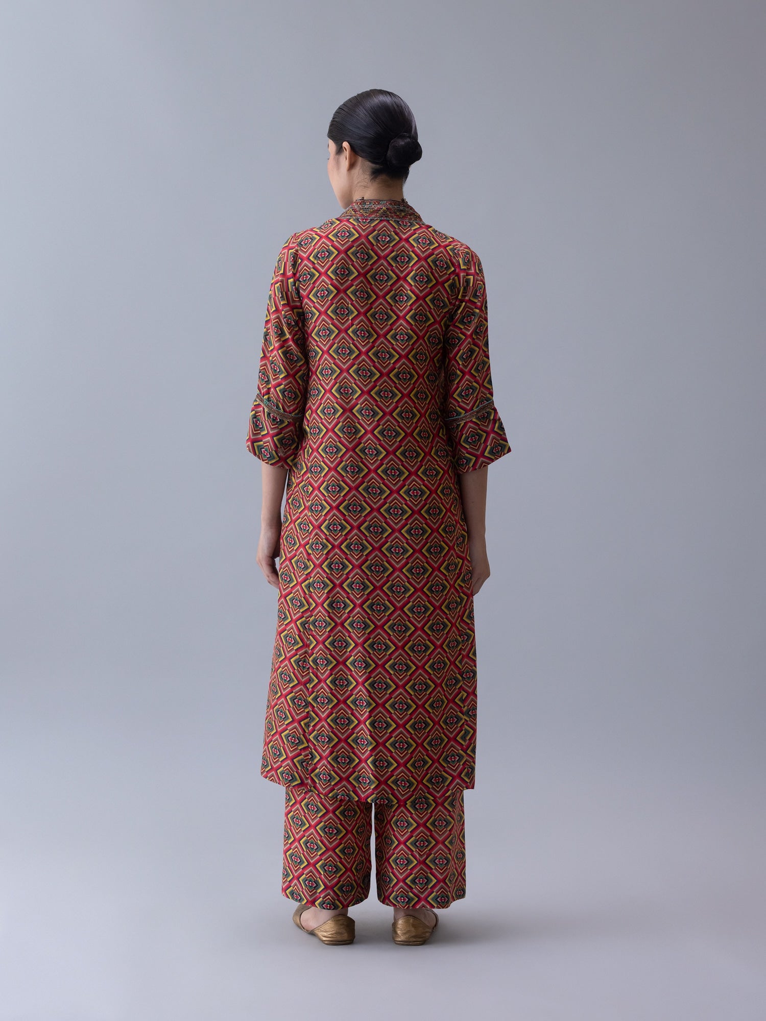 Khamtie Multi Kurta