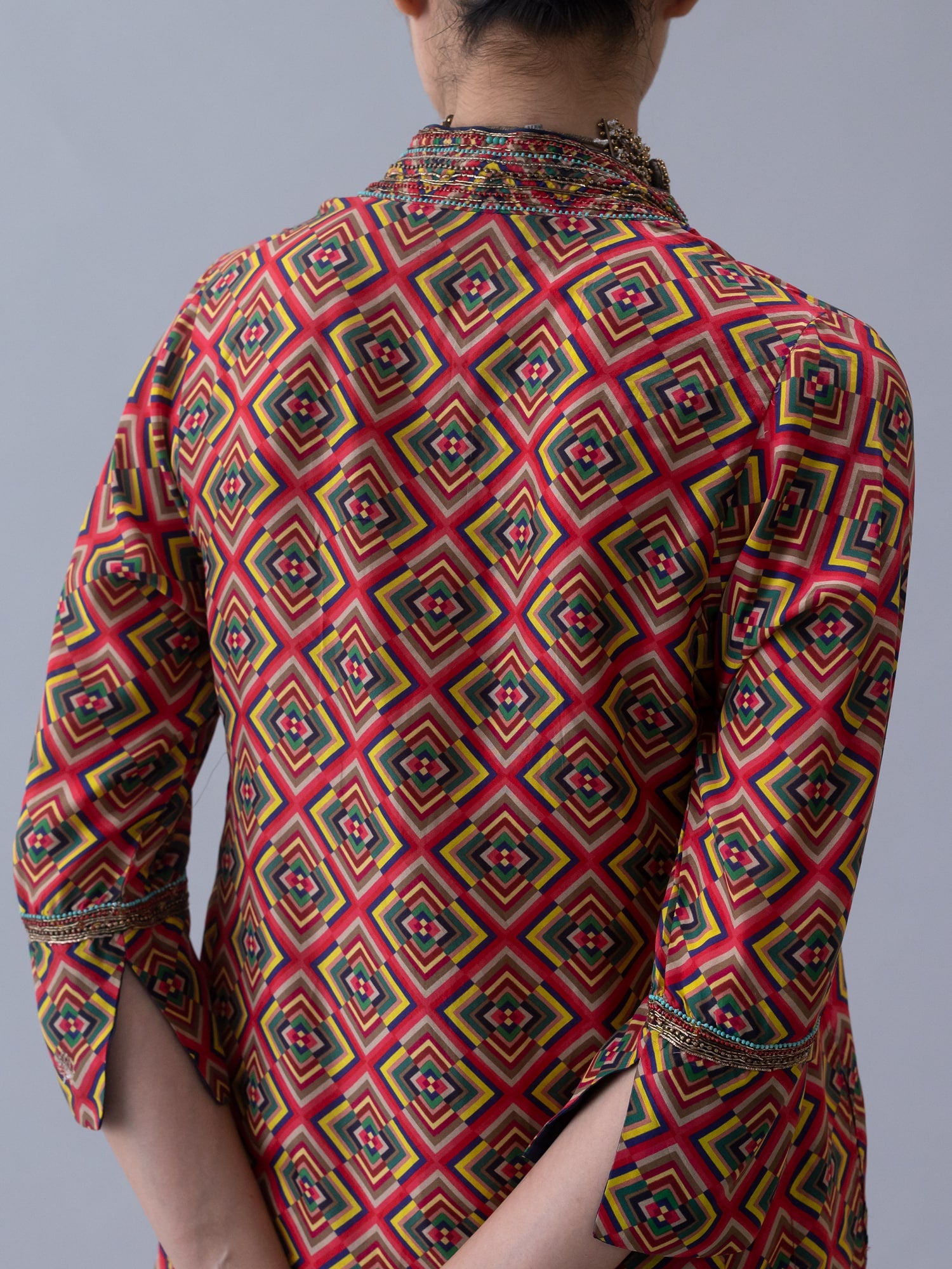 Khamtie Multi Kurta