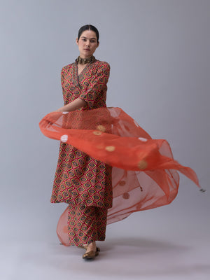 Khamtie Multi Kurta