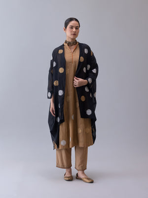 Qin Beige Kurta