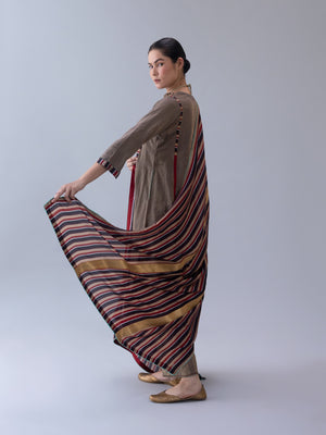 Serdok Charcoal Kurta