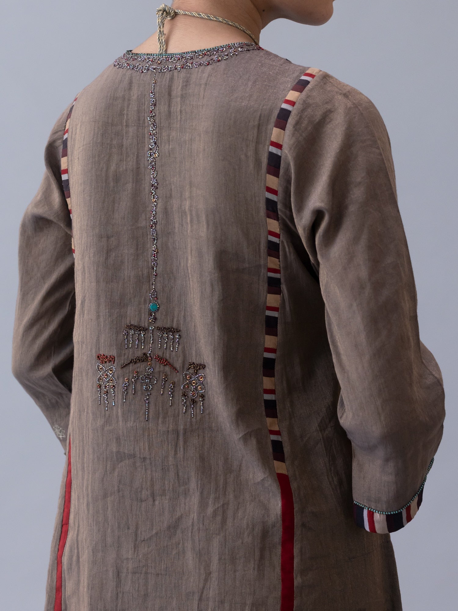 Serdok Charcoal Kurta