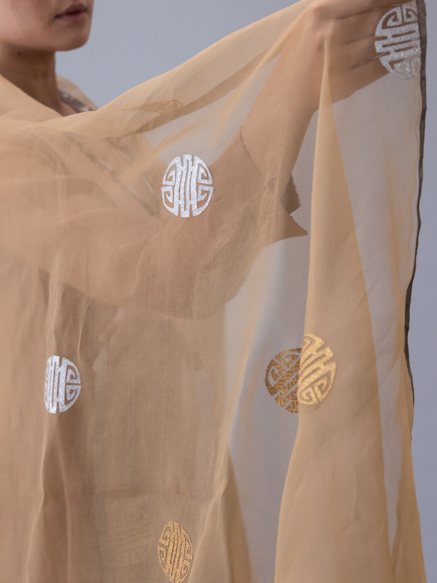 Yarkyi Beige Dupatta