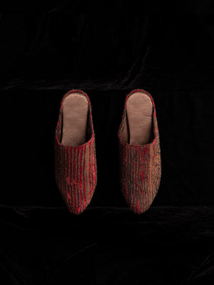 Maeve Red Mules