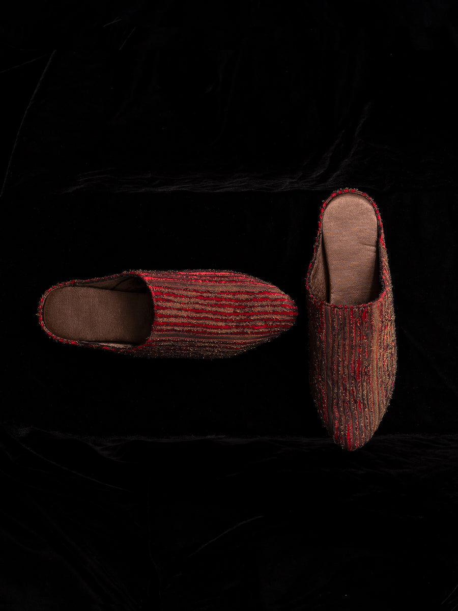 Maeve Red Mules